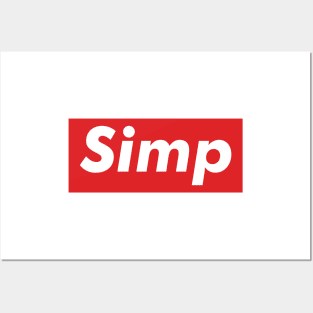 Simp Posters and Art